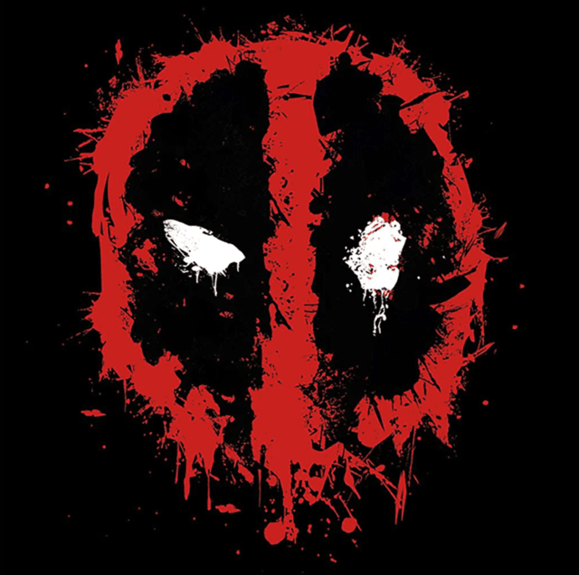 Deadpool Splat Marvel Canvas Print 40 X 40cm - 1