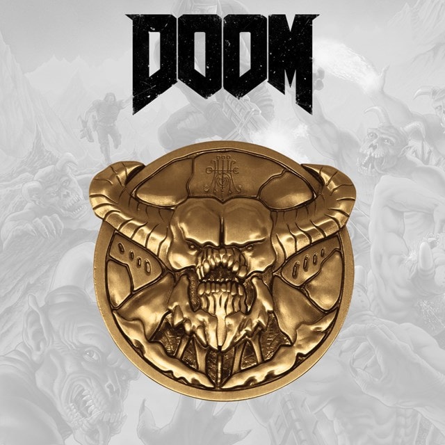 Doom: Baron Level Up Metal Medallion Collectible - 1