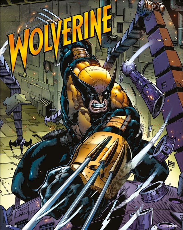 Berserker Rage Wolverine 3D Lenticular Poster Loose - 1