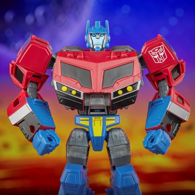 Transformers Legacy United Voyager Class Animated Universe Optimus Prime Converting Action Figure - 9