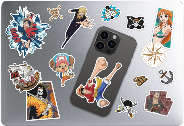 One Piece Removable Sticker Set - 3