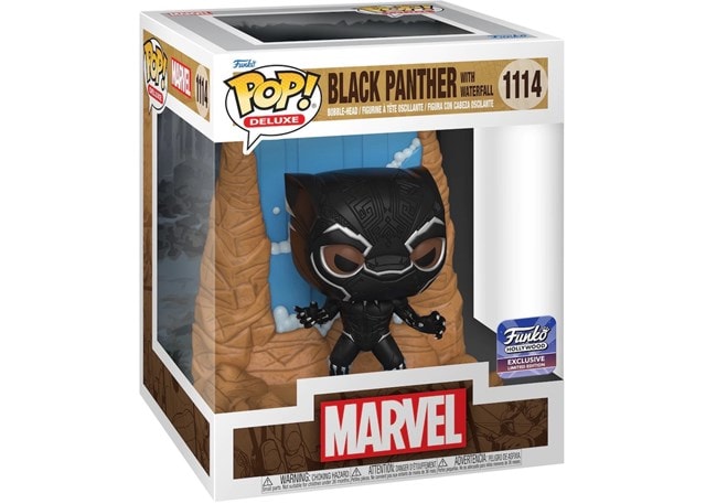Black Panther With Waterfall (1114) Pop Vinyl Deluxe - 2