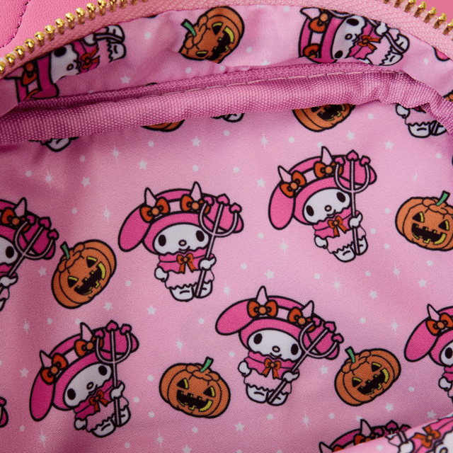 Sanrio My Melody Devil Loungefly Crossbuddies Bag - 7