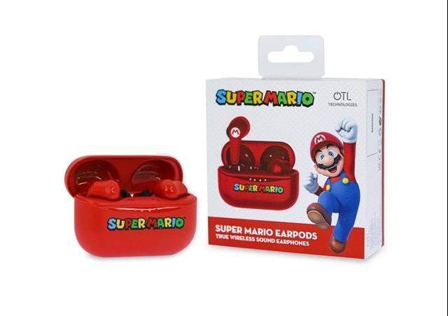 OTL Super Mario Red True Wireless Bluetooth Earphones - 8