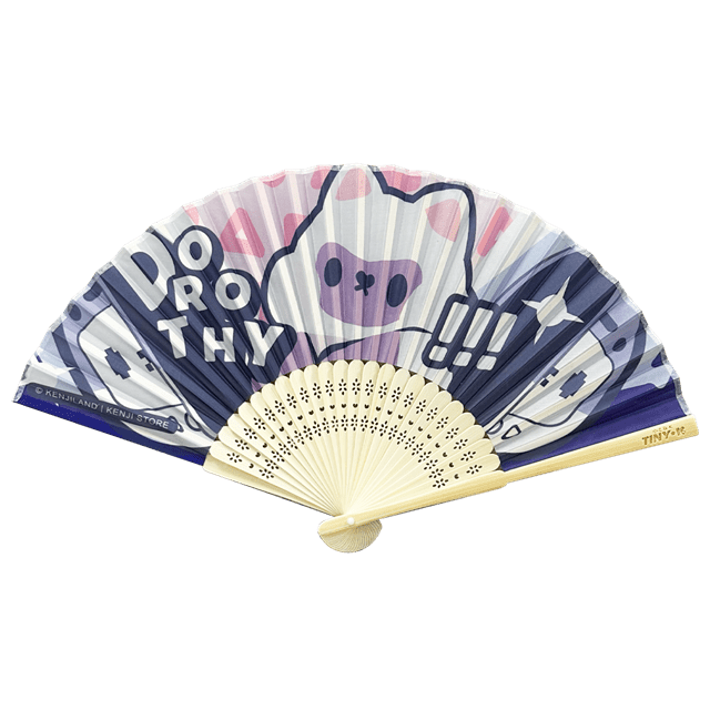 Tiny-K Dorothy X Kaze Folding Fan - 1