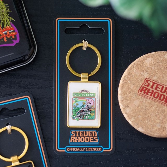 Learn About Recycling Steven Rhodes Keyring - 5