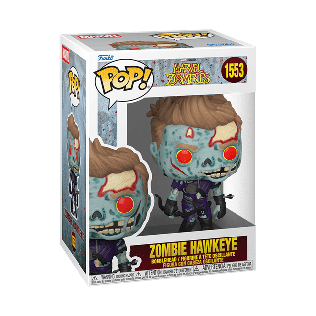 Zombie Hawkeye 1553 Marvel Zombies Funko Pop Vinyl - 2
