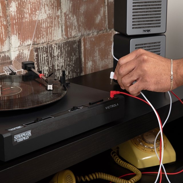 Victrola Stranger Things WSQK Bluetooth Turntable & Speakers - 6