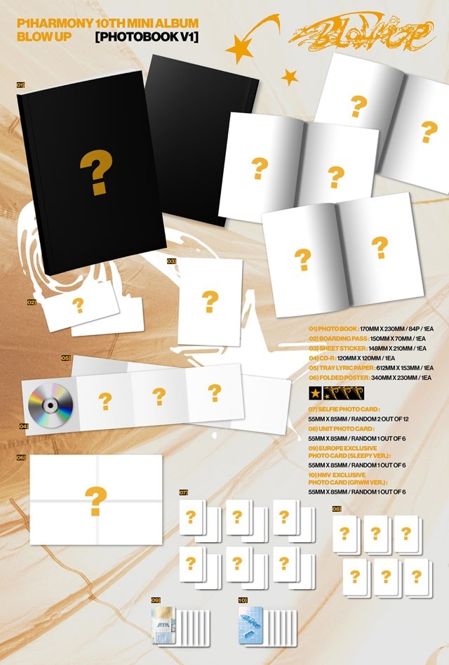 BLOW UP (Photobook Ver.) (hmv Exclusive) Photobook V1 - 2