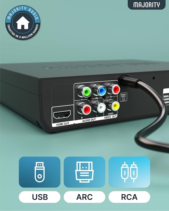 Majority Multi-Region DVD Player - 6