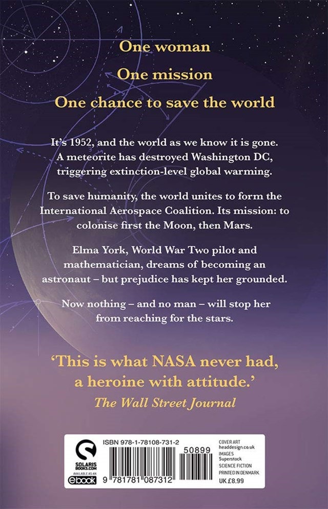 The Calculating Stars: The Lady Astronaut Book 1 Paperback By Mary Robinette Kowal - 2
