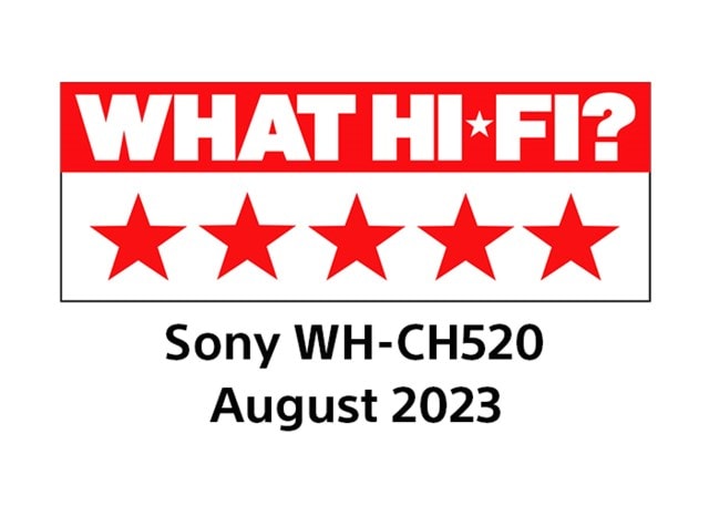 Sony WH-CH520 White Wireless Bluetooth Headphones - 8