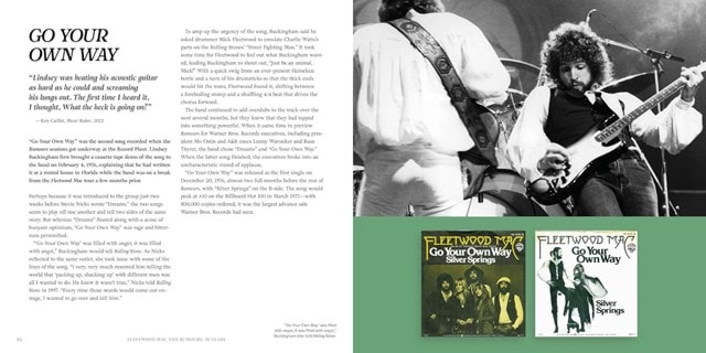 Fleetwood Mac and Rumours: 50 Years (The Great Albums) Hardback By Andrea Swensson - 13