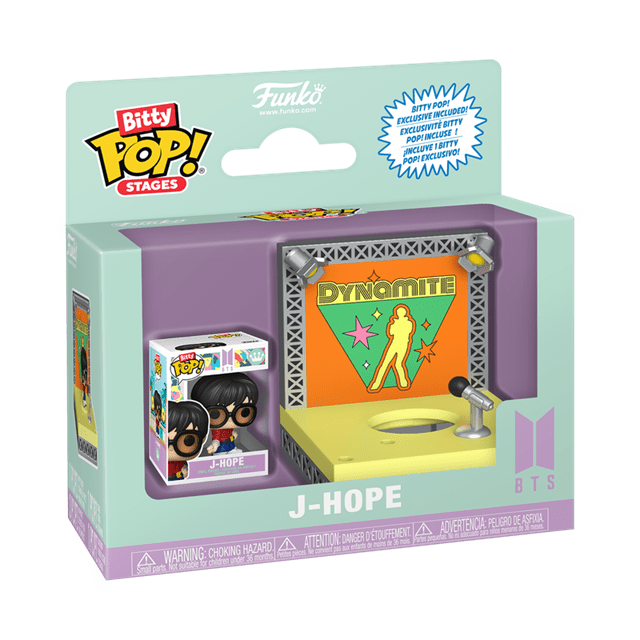 J-Hope With Stage BTS Dynamite Funko Bitty Pop Single - 2
