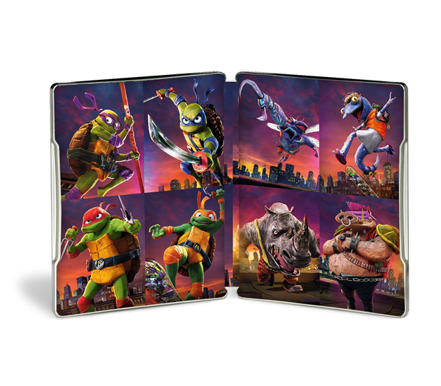 Teenage Mutant Ninja Turtles: Mutant Mayhem Limited Edition 4K Ultra HD  Steelbook, 4K Ultra HD Blu-ray, Free shipping over £20