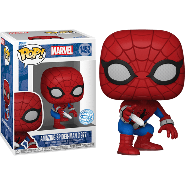 Amazing Spider-Man 1977 1452 Marvel hmv Exclusive Funko Pop Vinyl - 2