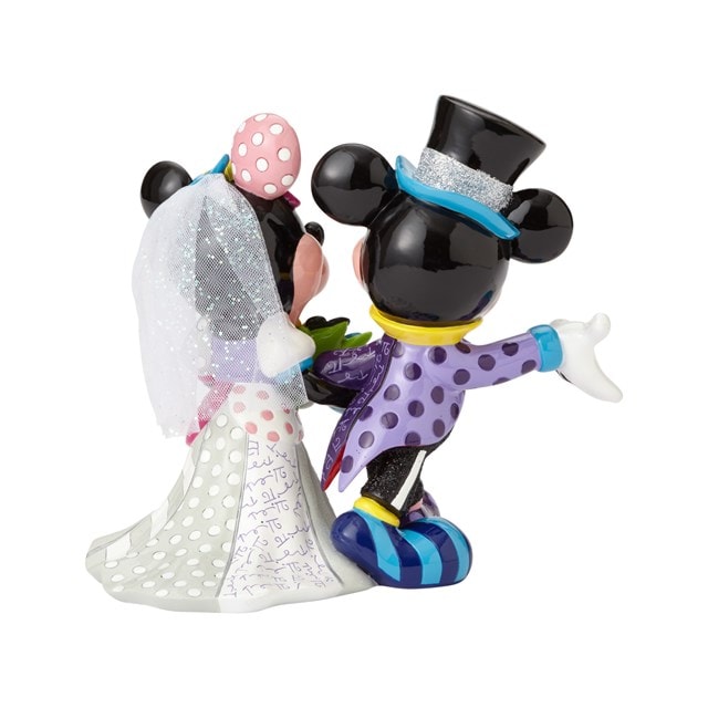 Mickey & Minnie Mouse Wedding Britto Collection Figurine - 2