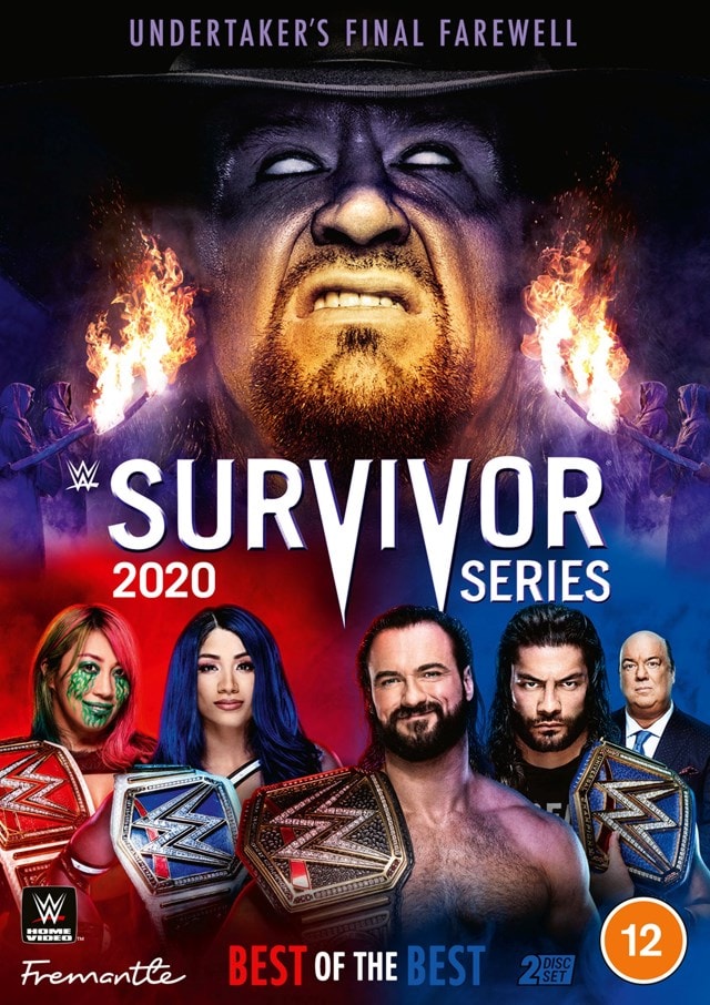WWE Survivor Series 2020  DVD  Free shipping over £20  HMV Store
