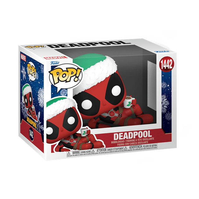 Deadpool 1442 Marvel Holiday Funko Pop Vinyl - 2