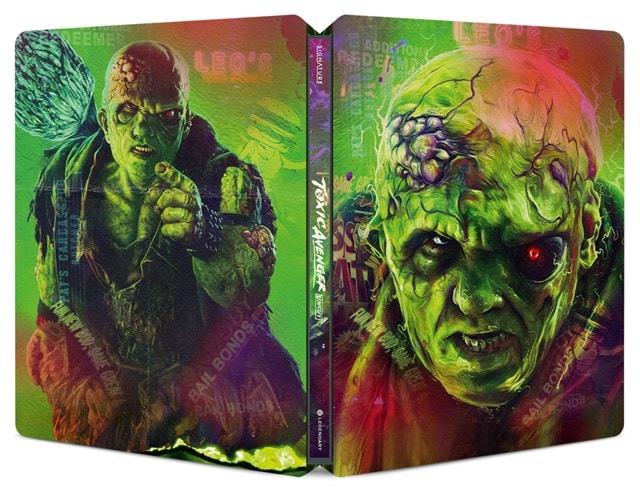 The Toxic Avenger Limited Edition 4K Ultra HD Steelbook - 4