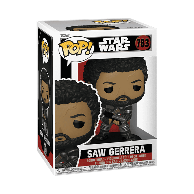 Saw Gerrera 783 Star Wars Andor Funko Pop Vinyl - 2