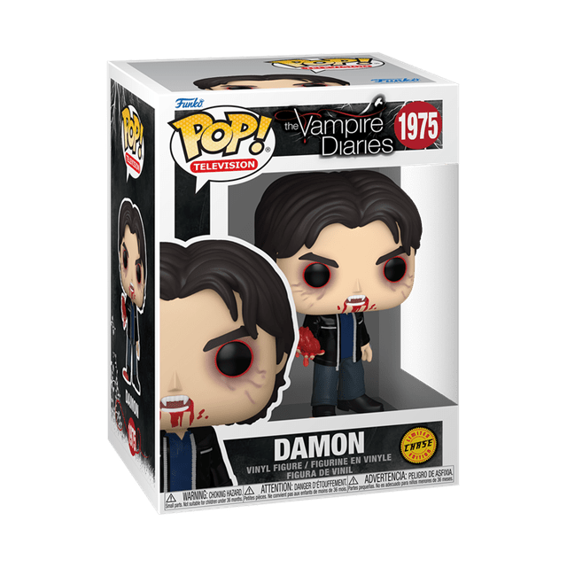 Damon Salvatore With Chance Of Chase 1975 The Vampire Diaries Funko Pop Vinyl - 4