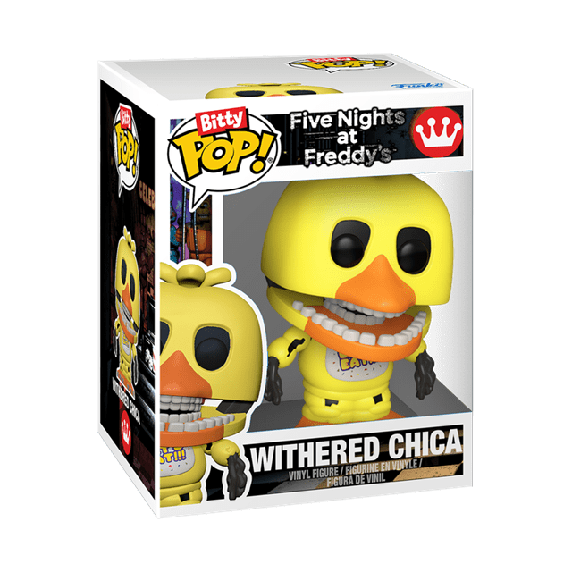 Withered Five Nights At Freddy's FNAF Funko Pop Bitty 4 Pack - 4