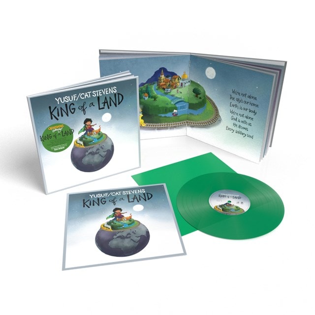 King of a Land - (hmv Exclusive) Limited Edition Green Vinyl + Print - 1