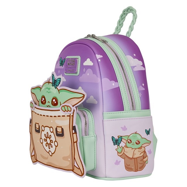 Grogu Star Wars Loungefly Mini Backpack - 3