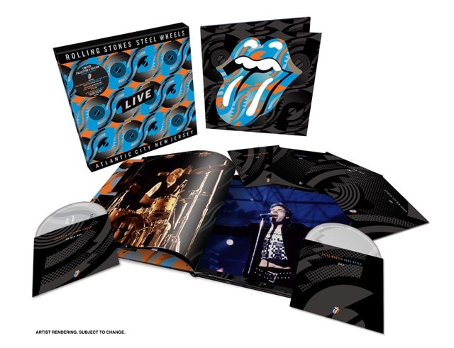 Steel Wheels Live - Atlantic City, New Jersey - Blu-Ray/2DVD/3CD - 1
