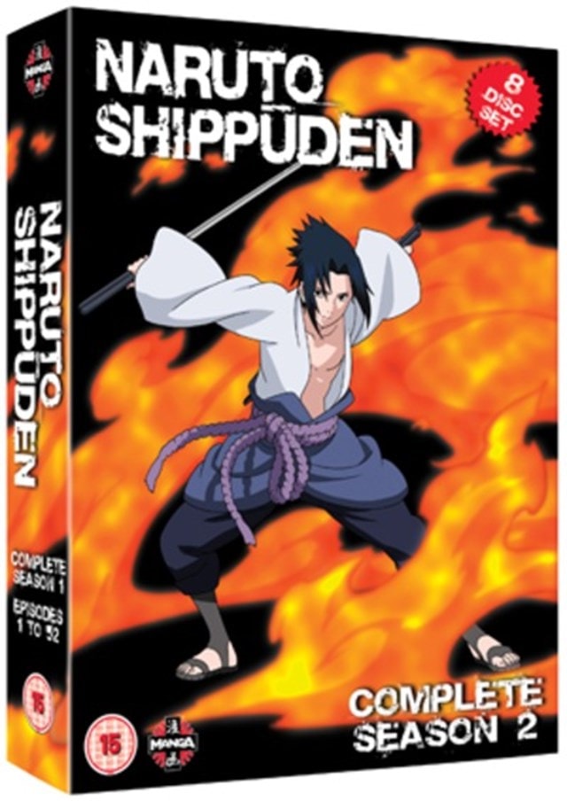 Naruto Shippuden Complete Series 2 Dvd Box Set Free Shipping Over Hmv Store