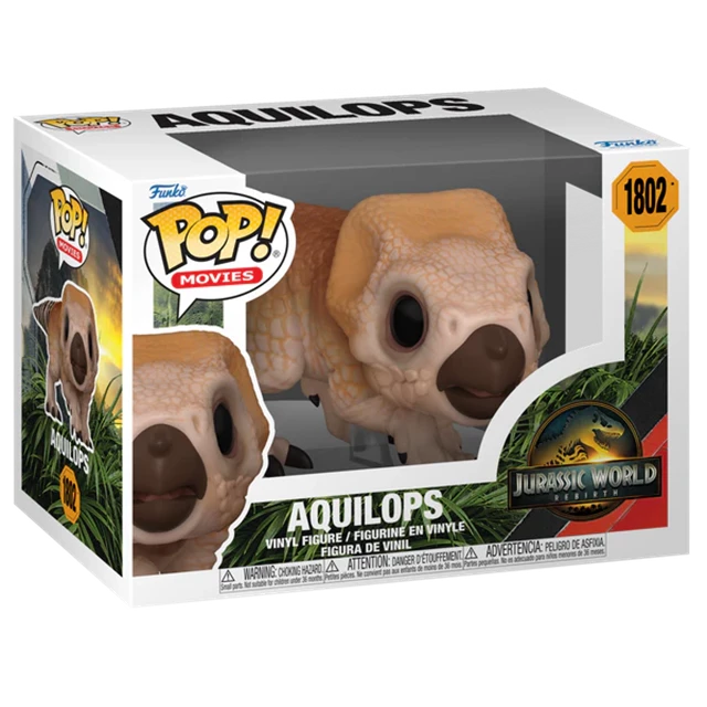 Aquilops 1802 Jurassic World Rebirth Funko Pop Vinyl - 2