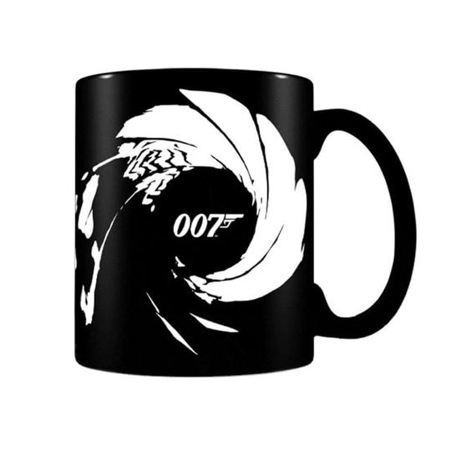 James Bond (Gunbarrel) Matte Heat Change Mug - 1