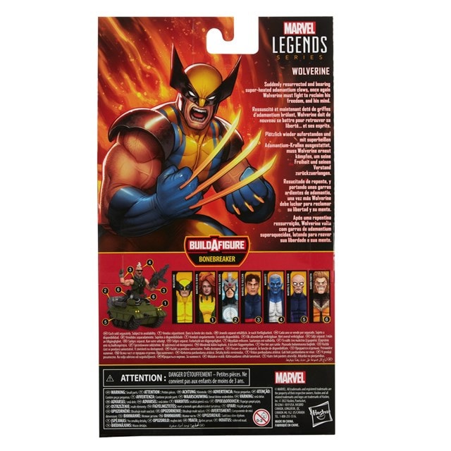 Wolverine X-Men Hasbro Marvel Legends Action Figure - 8