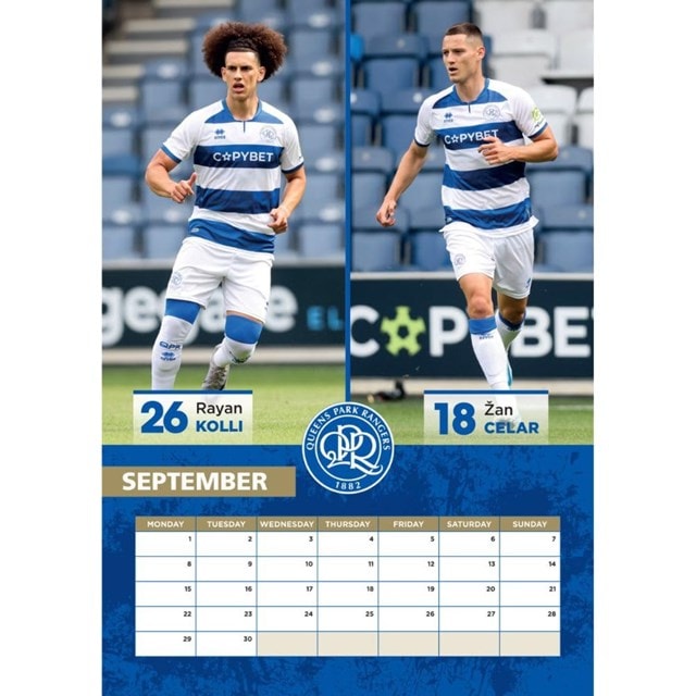 Queens Park Rangers FC 2025 Calendar A3 - 4