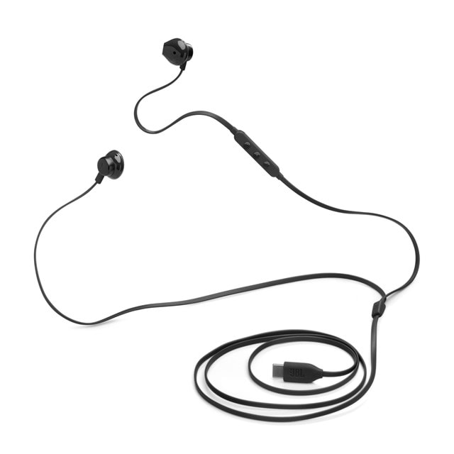 JBL Tune 305C Black USB-C Earphones - 6