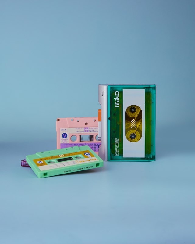 Gadhouse Miko Mint Green Cassette Player - 10