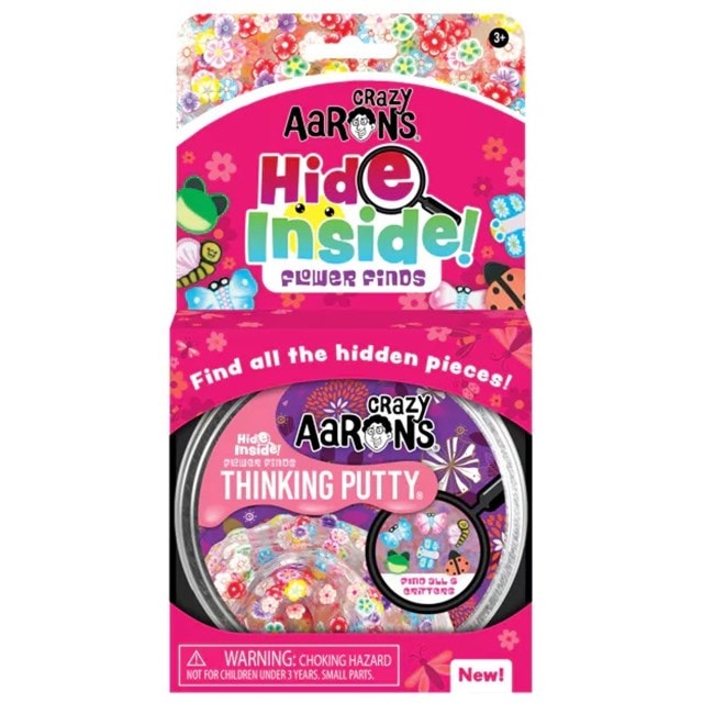 Crazy Aaron's Hide Inside Flower Finds Thinking Putty - 1