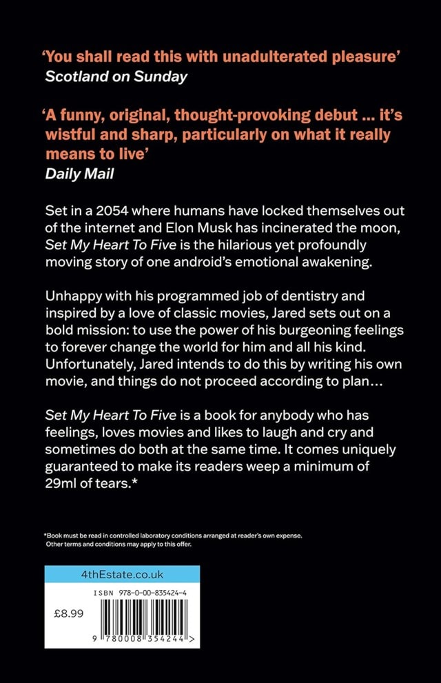 Set My Heart To Five Paperback By Simon Stephenson - 2