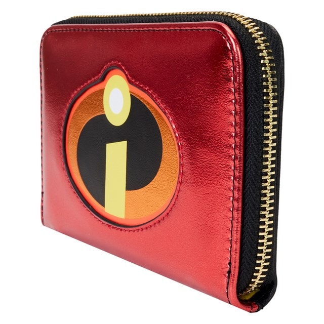 Metallic Cosplay Zip Around Wallet Incredibles 20th Anniversary Loungefly - 2