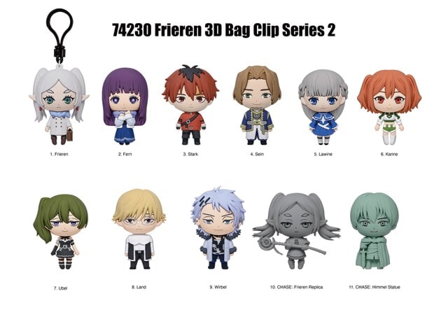 Frieren Beyond Journey's End Series 2 Bag Clips - 2