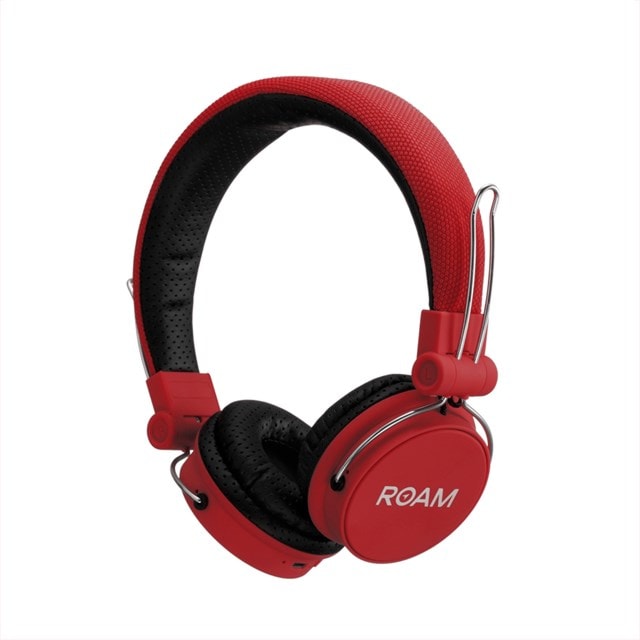 Roam Journey Red Bluetooth Headphones - 1