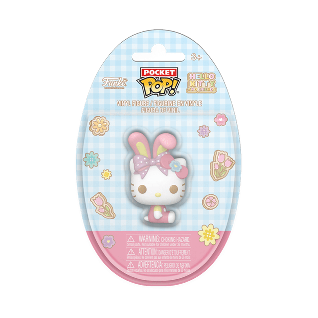 Hello Kitty With Bunny Ears Sanrio Funko Pop Vinyl Pocket Single - 2