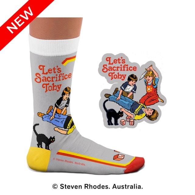 Lets Sacrifice Toby Steven Rhodes Socks (L) - 1