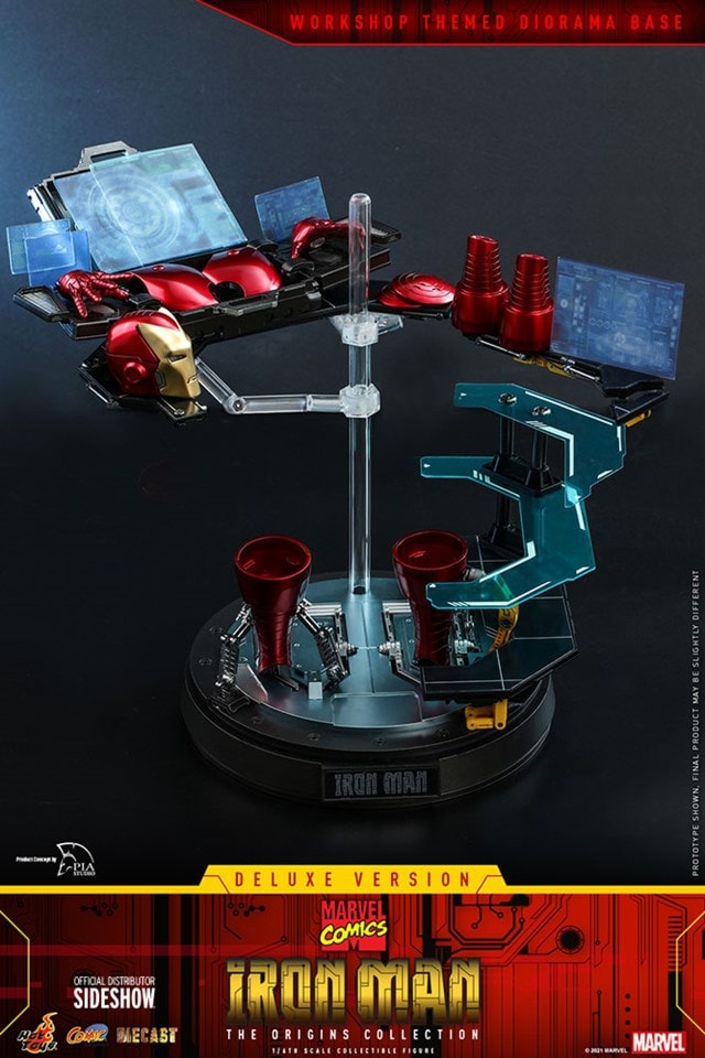 1:6 Iron Man DX: Origins Collection Hot Toys Figure - 6