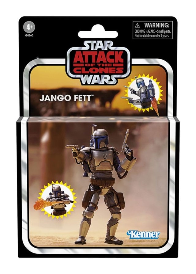 Jango Fett: Star Wars Episode II: Attack of the Clones Vintage Collection Action Figure - 8