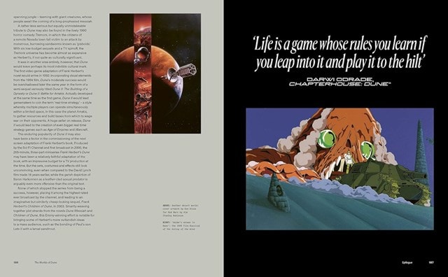 The Worlds of Dune: The Places and Cultures that Inspired Frank Herbert Hardback By Tom Huddleston - 3