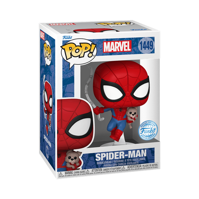 Spider-Man With Sandwich The Dog 1449 Limited Edition Funko Pop Vinyl - 2