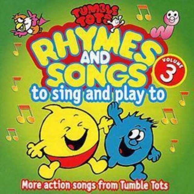 Tumble Tots Rhymes and Songs Volume 3 | CD Album | Free shipping over £ ...