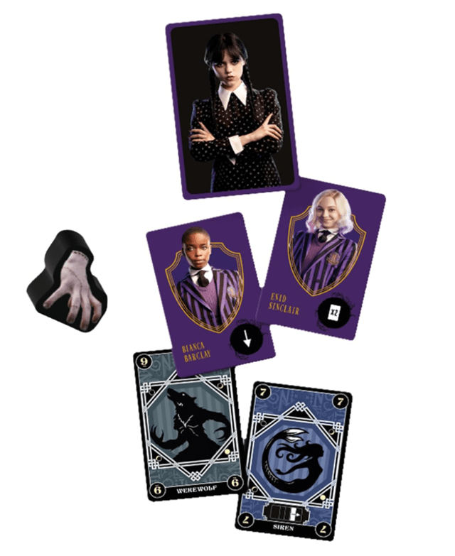 Wednesday Creatures & Outcasts Card Game - 2